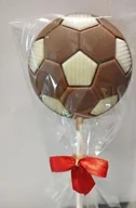 Czekolada - CZEKOLADOWY LIZAK PIŁKA 25G - miniaturka - grafika 1