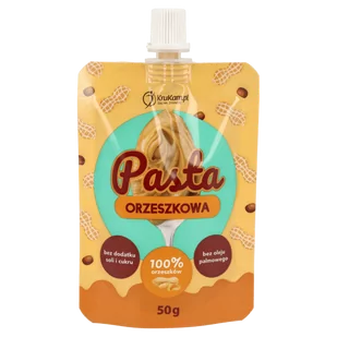 Pasta Orzechowa 100% 50g - Słodkie kremy i masła - miniaturka - grafika 1