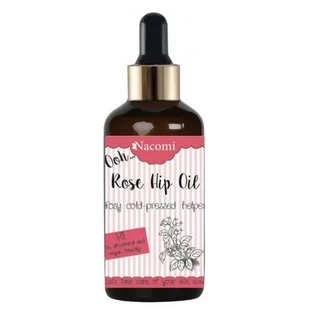 Nacomi olej z dzikiej róży ECO 50ml ciemna butelka - Olejki do ciała i włosów - miniaturka - grafika 1