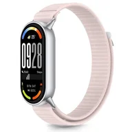 Akcesoria do smartwatchy - Pasek TECH-PROTECT Nylon Stripe do Xiaomi Smart Band 8/9/10/NFC Jasnoróżowy - miniaturka - grafika 1