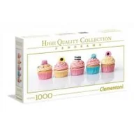 Puzzle - Clementoni 1000 elementów Panorama High Quaity Liquorice Cupcakes - miniaturka - grafika 1