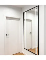 Lustra - Lustro w czarnej ramie z podświetleniem- 1503 LED II - kolor ramy do wyboru, Dostępne wymiary: 50x150 - miniaturka - grafika 1