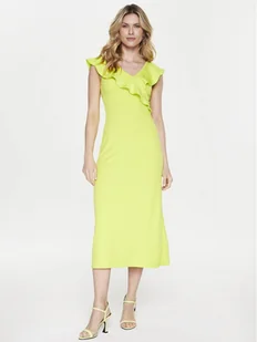 Silvian Heach Sukienka codzienna GPP23299VE Żółty Regular Fit - Sukienki - miniaturka - grafika 1