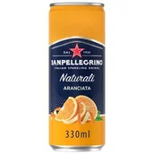 Napoje gazowane - Sanpellegrino Naturali Aranciata 330 ml - miniaturka - grafika 1