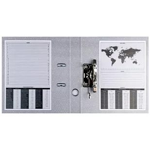 Segregator A4/50 z szyną BASIC-S fioletowy /21024121-09/ - Segregatory - miniaturka - grafika 1