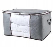 Pokrowce na ubrania - POKROWIEC NA POŚCIEL KOŁDRĘ do PRZECHOWYWANIA Poduszki KOCE Okna 70x50x30cm - miniaturka - grafika 1