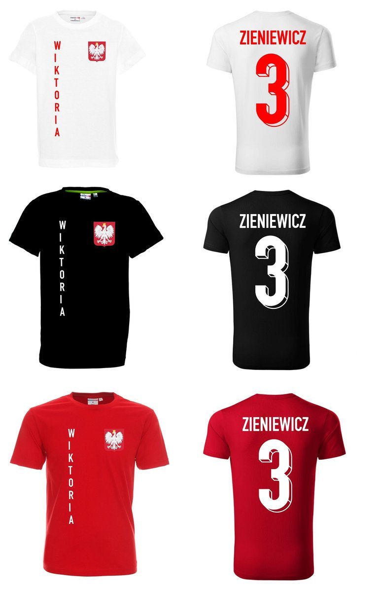 Koszulka POLSKA Wiktoria ZIENIEWICZ 3 jr