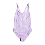 Stroje kąpielowe - Dziecięcy Strój kąpielowy jednoczęściowy ROXY SWIM FOR DAYS G ERGX103146-PNG0 – Fioletowy - miniaturka - grafika 1