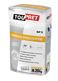 Szpachla francuska Toupret SF3 20kg - Gipsy i gładzie gipsowe - miniaturka - grafika 1