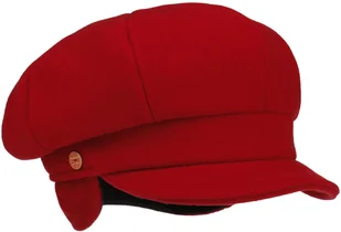 Czapka Newsboy Camilla by Mayser, czerwony, L (58-59 cm) - Czapki dla dzieci - miniaturka - grafika 1