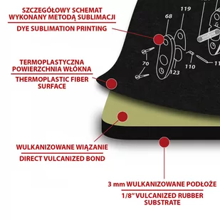 TekMat - Mata rusznikarska AK-47 - Czarna - TEK-R36-AK47 - Konserwacja broni - miniaturka - grafika 3