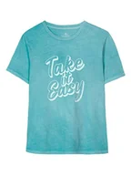 Koszulki i topy damskie - Herrlicher Koszulka w kolorze turkusowym - miniaturka - grafika 1