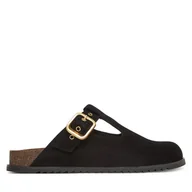 Klapki i japonki damskie - Klapki Gino Rossi EMERY-199 Czarny - miniaturka - grafika 1