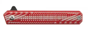 Womsi Wolf nóż składany tanto red white G10 S90V - Noże - miniaturka - grafika 5