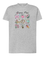 Koszulki i topy damskie - Koszulka Dzień Nauczyciela Cechy Super Nauczycielki Szara M - miniaturka - grafika 1