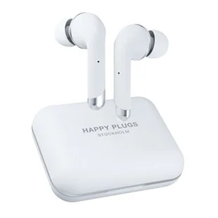 HAPPY PLUGS Air 1 Plus In Ear TWS ANC Białe - Słuchawki - miniaturka - grafika 1