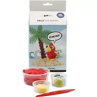 Zabawki kreatywne - Creativ Company A/S Papuga Pirata z masy silk clay - miniaturka - grafika 1
