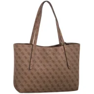 Torebki damskie - Torebka Shopperka Brenton Tote HWLG96 48230 Latte Logo (GU759-b) Guess - miniaturka - grafika 1