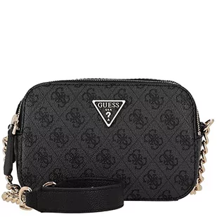 - Guess NOELLE CROSSBODY CAM, torebka, Logo Coal - Torebki damskie - miniaturka - grafika 1