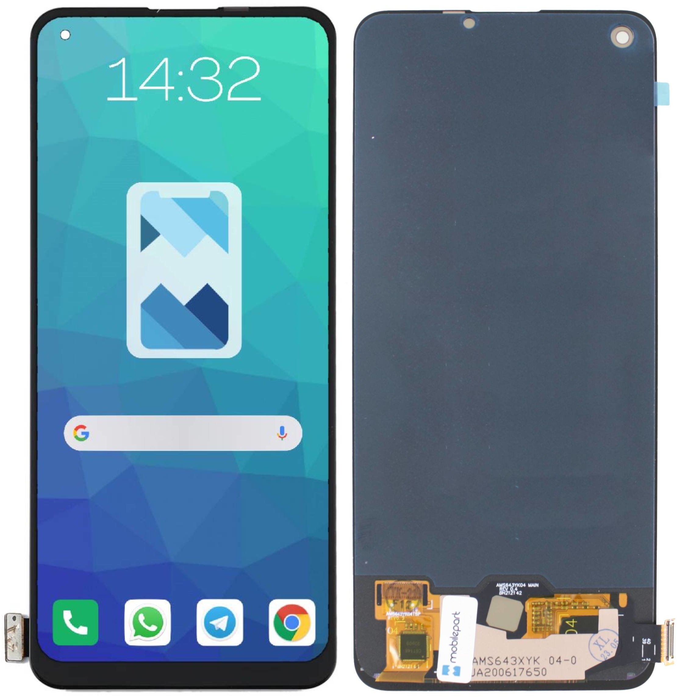 Wyświetlacz do Oppo Reno 4 SE LCD PEAM00 Ekran OLED