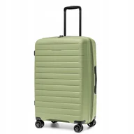 Walizki - PUCCINI Walizka Średnia Podróżna Poszerzenie Polipropylen Zielona PP028B-5 - miniaturka - grafika 1