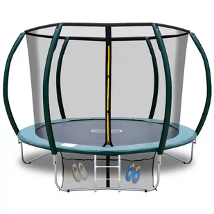 TRAMPOLINA OGRODOWA 312CM 10FT Z SIATKĄ I DRABINKĄ - Trampoliny - miniaturka - grafika 1