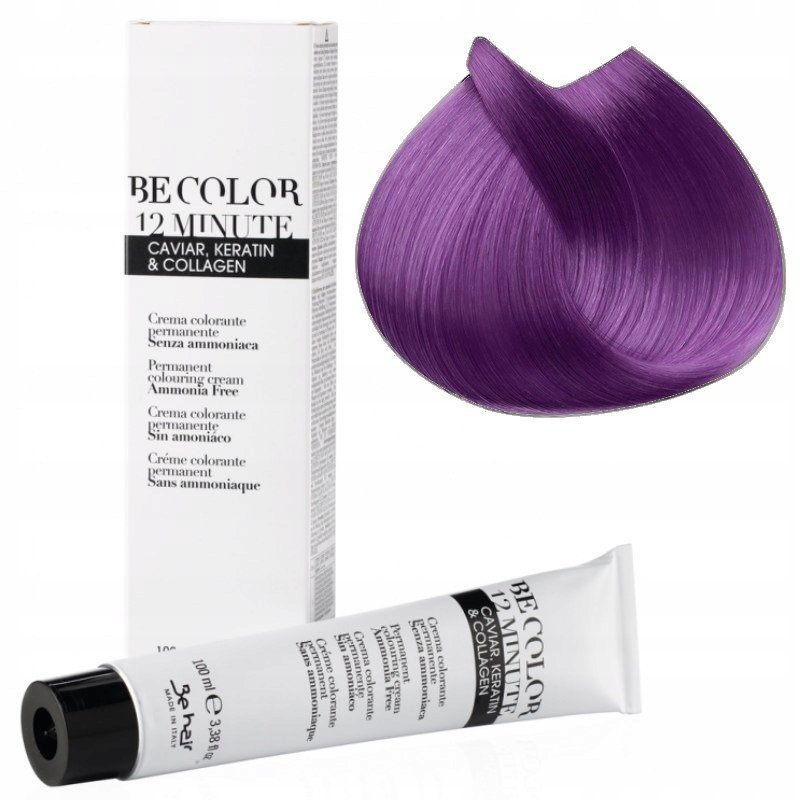 Toner do włosów fioletowy Be Color 12 minut violet bez amoniaku 100ml
