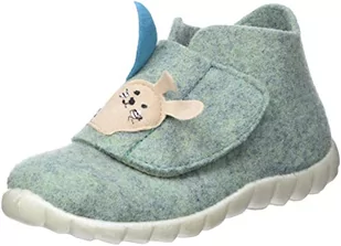 Superfit Happy WOLLFILZ kapcie domowe, jasnozielone 7010, 21 EU - Kapcie damskie - miniaturka - grafika 1