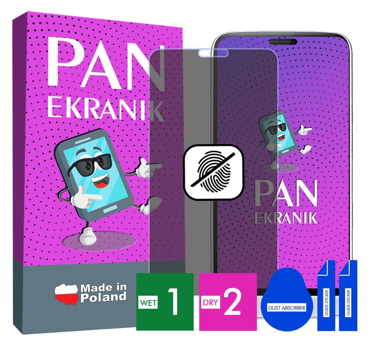 FOLIA 5D PRYWATYZUJĄCA MATOWA DO LG G5 H850 CAŁY EKRAN ORYGINALNA