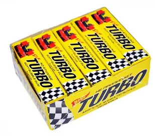 Guma do żucia Turbo  z obrazkami samochodów 20 sztuk - Gumy do żucia, lizaki, dropsy - miniaturka - grafika 1