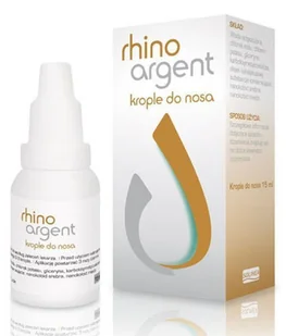 SOLINEA Rhinoargent krople do nosa 15 ml - Przeziębienie i grypa SOLINEA Rhinoargent krople do nosa 15 ml - Przeziębienie i grypa - miniaturka - grafika 1