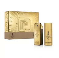 Zestawy perfum męskich - Paco Rabanne, 1 Million, Zestaw kosmetyków dla mężczyzn, 2 szt. woda toaletowa spray 100ml + dezodorant spray 150ml - miniaturka - grafika 1