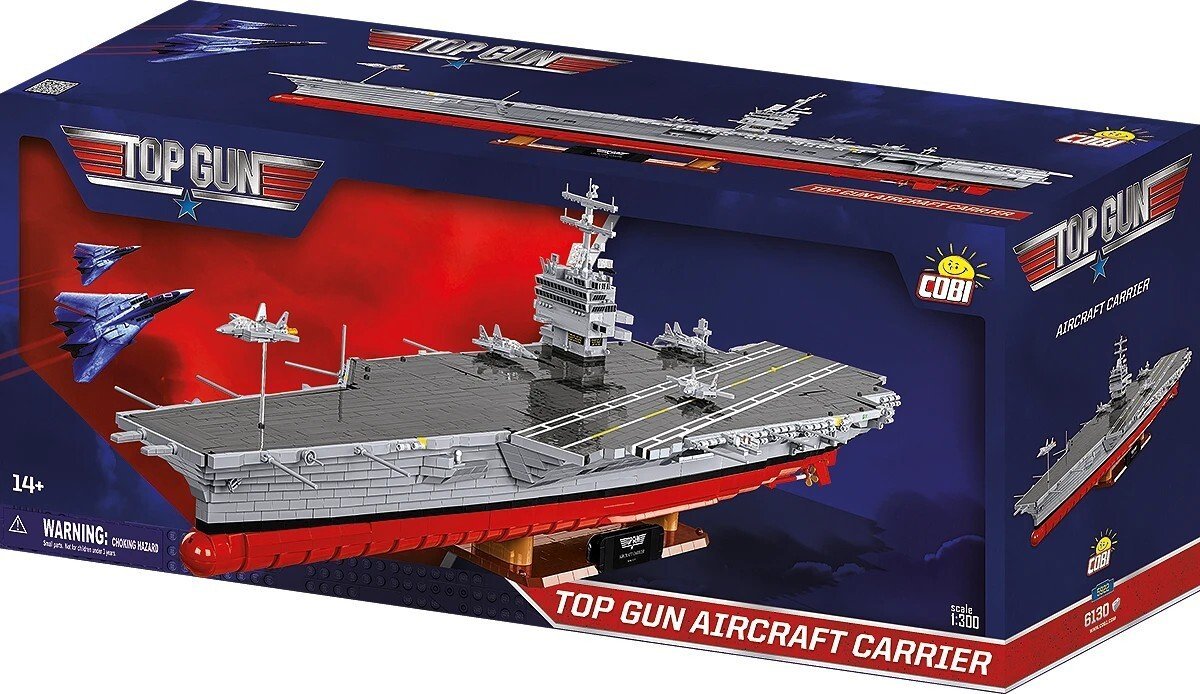 Cobi Klocki top gun aircraft carrier 6130 klocków