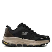Buty trekkingowe męskie - Trekkingi Skechers D'Lux Trekker 237565/BKNT Czarny - miniaturka - grafika 1