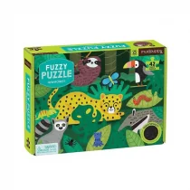 Mudpuppy Puzzle Sensoryczne z Miękkimi Aplikacjami Tropikalny Las 42 Elementy 3+ - Puzzle - miniaturka - grafika 1