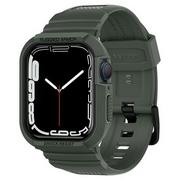 Akcesoria do smartwatchy - Spigen Etui Rugged Armor Pro Apple Watch 4 - 44mm, zielone 8809640254222 - miniaturka - grafika 1