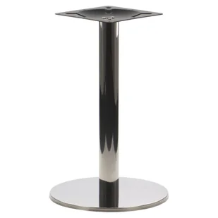 Podstawa stołu/stolika SH-2001-1/P, stal nierdzewna polerowana, średnica 45 cm, wysokość 71,5 cm - do hotelu, restauracji ,baru, biura - Meble modułowe i akcesoria - miniaturka - grafika 1