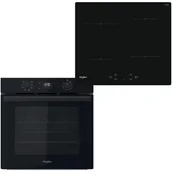 Zestawy AGD - Zestaw AGD do zabudowy Whirlpool Piekarnik OMR 55CU1B + Płyta indukcyjna WSQ 2160NE - miniaturka - grafika 1