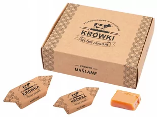 Krówki Ciągutki Maślane W Pudełku 250G - Cukierki - miniaturka - grafika 1