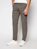 Spodnie męskie - Marc O'Polo Chinosy B21 0108 10064 Szary Tapered Fit - miniaturka - grafika 1