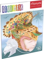 Zabawki kreatywne - Monumi Maska Dino Triceratops - miniaturka - grafika 1