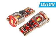 Żarówki samochodowe - Żarówka VISION W5W (T10) 12/24V 3x 3030 SMD LED, nonpolar, CANBUS, biała, 2 szt. - miniaturka - grafika 1