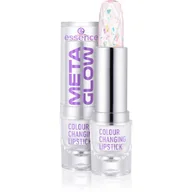 Szminki - ESSENCE Meta Glow Colour Changing Lipstick pomadka z efektem zmiany koloru w odcieniu Delikatnego Różu 3,4g - miniaturka - grafika 1