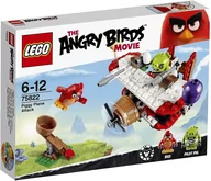 Klocki - LEGO Angry Birds Atak Świnek samolot 75822 - miniaturka - grafika 1