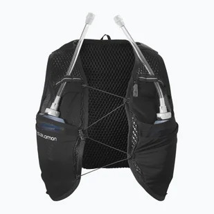 Kamizelka do biegania damska Salomon Active Skin 8W set black - Plecaki - miniaturka - grafika 1