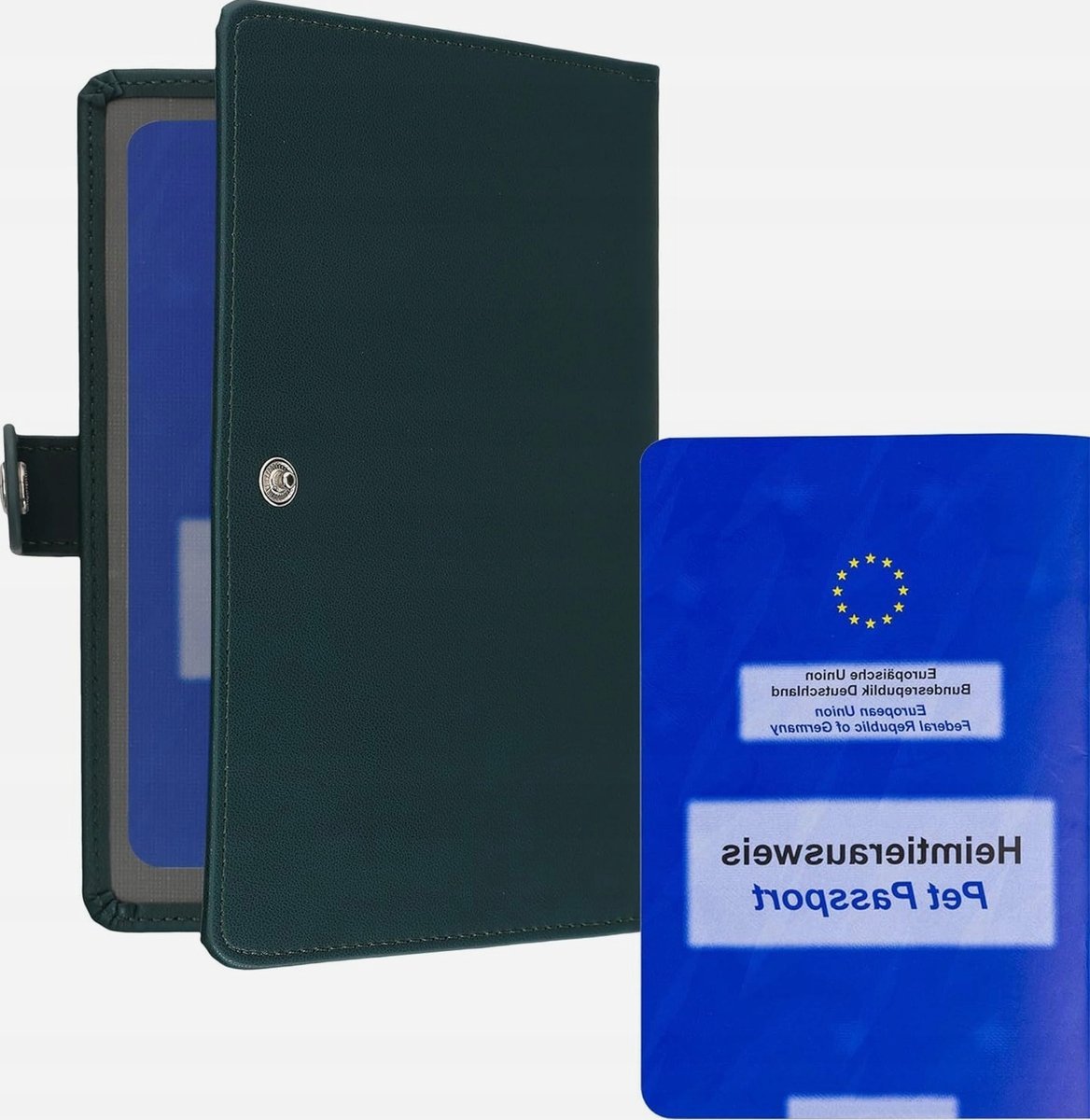 Etui ochronne na paszport legitymacje dla zwierząt domowych sztuczna skóra