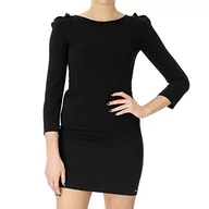 Sukienki - Armani Exchange Sukienka damska, czarny (Black 1200), 40 - miniaturka - grafika 1