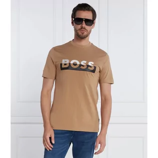 Koszulki męskie - BOSS T-shirt Tiburt 421 | Regular Fit - grafika 1