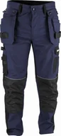 Odzież robocza - Spodnie Slimfit Z Multikieszeniami L/52, Gramatura 270G/M2 Dedra - miniaturka - grafika 1