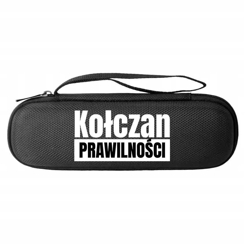 PIÓRNIK CZARNY Wyprawka Do Szkoły Na Prezent KOŁCZAN PRAWILNOŚCI Napisy Wz